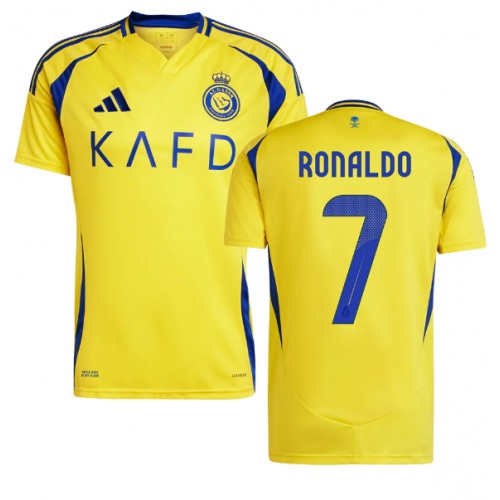 Fotbalové Dres Al-Nassr Cristiano Ronaldo #7 Domácí 2024-25 Krátký Rukáv